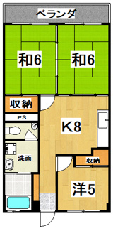 【間取り】 | シャトレみはら | ※別室参考写真使用