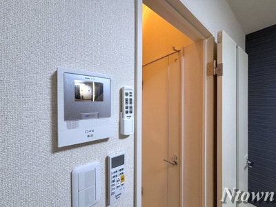 【セキュリティ】 | パウコーポ栄生 | モニター付きインターホンです。