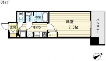 【間取り】 | アドバンス東梅田アクシス