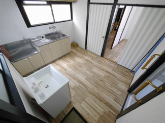 【居間・リビング】 | 下谷上猪ころび戸建　B