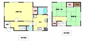 【間取り】 | 下谷上猪ころび戸建　B | ◇ペットと暮らせる戸建賃貸◇