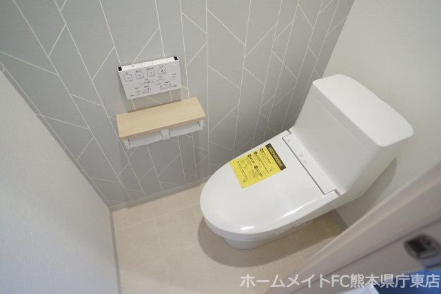 熊本市中央区国府４丁目のアパートのトイレ