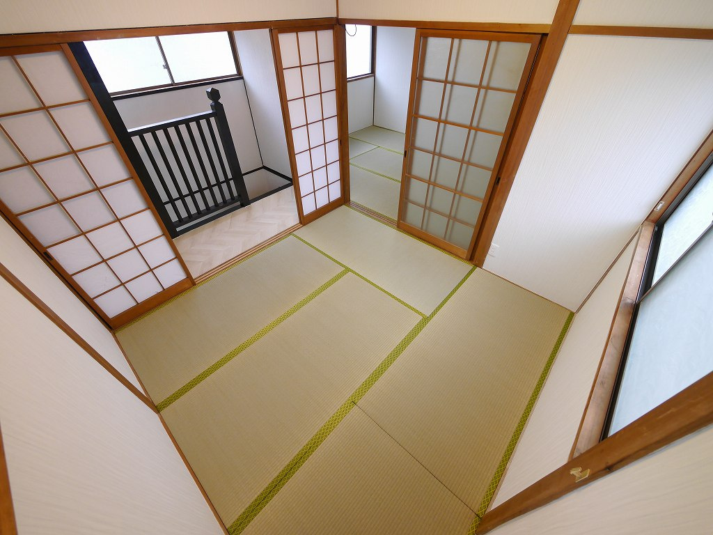下谷上猪ころび戸建の寝室