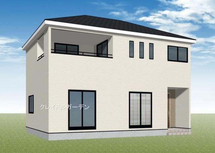 第２玉村町五料（全1棟）1号棟の外観パース|外観パースです