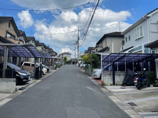 【前面道路含む現地写真】
