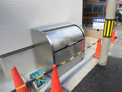 【その他共用部分】 | フジパレス淡路北 | 敷地内専用ゴミ置き場です