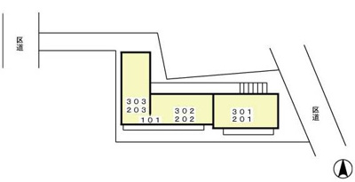 【区画図】 | ブリリアンコート | 配置図
