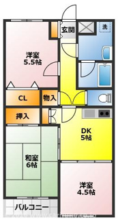 【間取り】 | ヒルズふじみ野