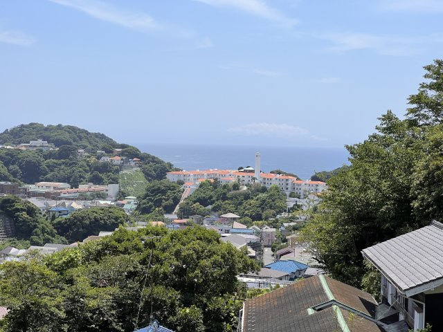 海見え！小坪の丘の上　オーシャンビュー　鉄骨造り　4LDK