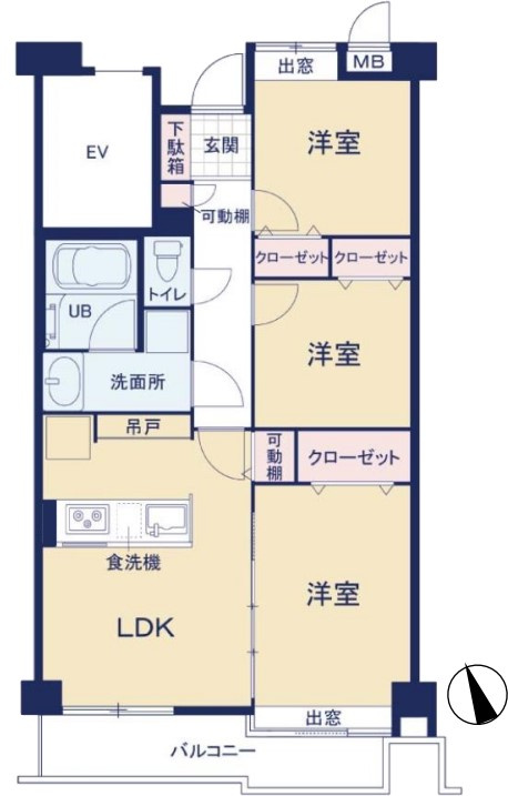 ＪＲ南武線「久地」向ヶ丘遊園東ガーデンハウスの画像