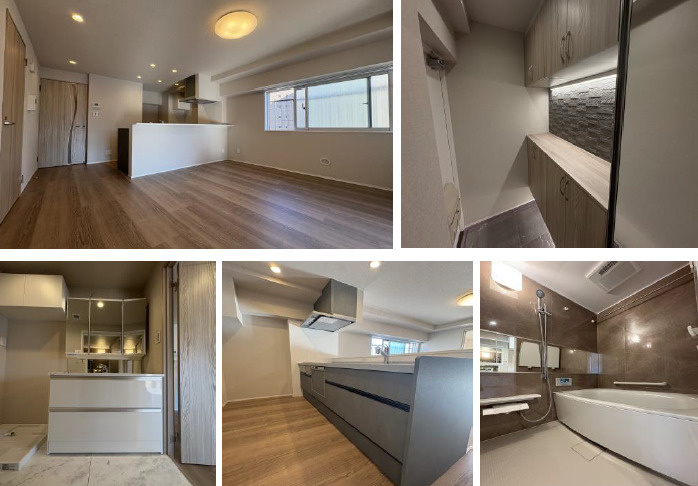 ライオンズマンション南砂　4階　角　部屋のキッチン