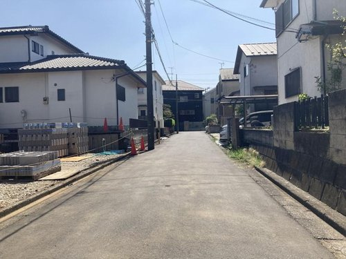 【横浜市保土ケ谷区上菅田町418-36新築戸建て】★仲介手数料無料★（上菅田笹の丘小学校・上菅田中学校）の前面道路含む現地写真|周辺環境も合わせて、ぜひ現地をご覧下さい。