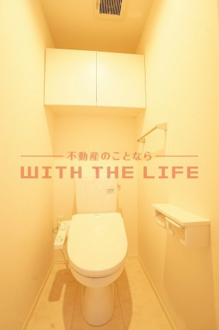 D-room　PLUM(プラム)【キャッシュバック対象物件】のトイレ|コンパクトで使いやすいトイレです