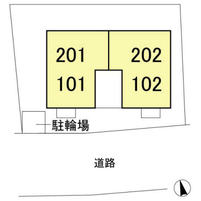 【区画図】 | パインⅡ