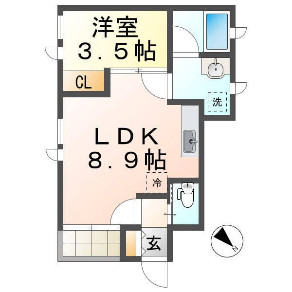 エターナルシーの間取り