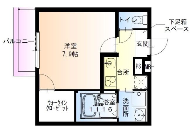 【間取り】 | フジパレス堺諏訪森ノース