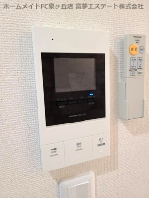 【セキュリティ】 | フジパレス堺諏訪森ノース | ※イメージ　建築中のため同施工会社・別号室の写真です