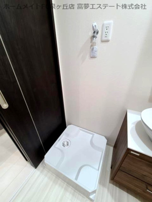 【洗面所】 | フジパレス堺諏訪森ノース | ※イメージ　建築中のため同施工会社・別号室の写真です