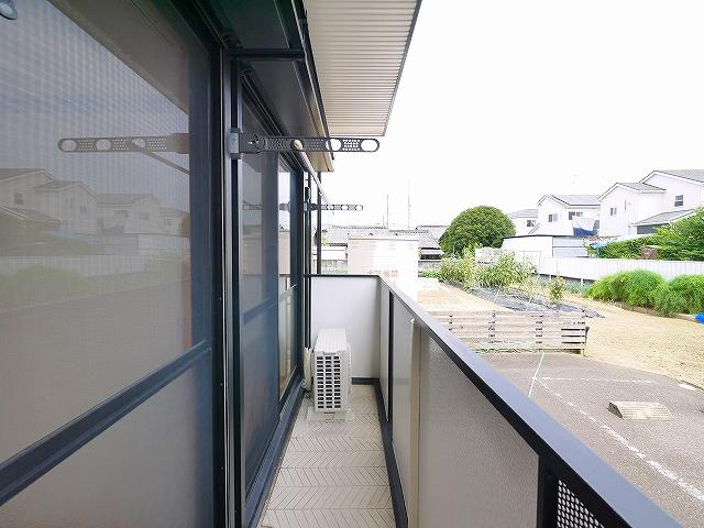 コンフォート・中谷の展望|日当たり良好です。