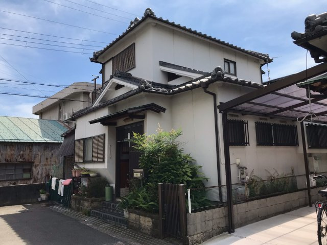 和歌山市中島・中古戸建・54385の前面道路含む現地写真