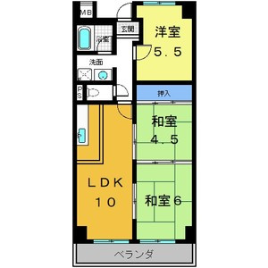 【間取り】 | ロイヤルプラザビル
