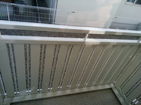 リビングタウンかじま台　Cのバルコニー