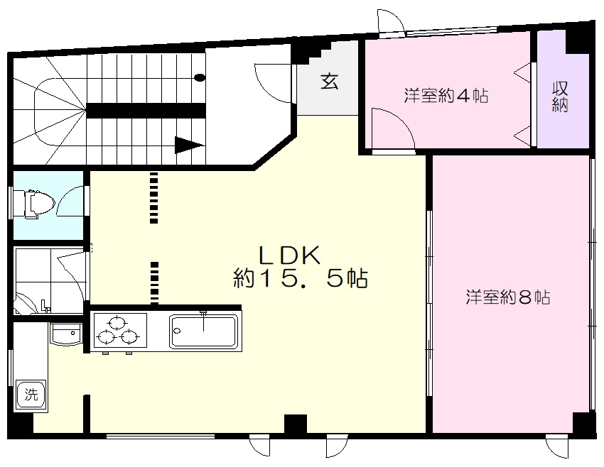 OMUS Ⅱの間取り
