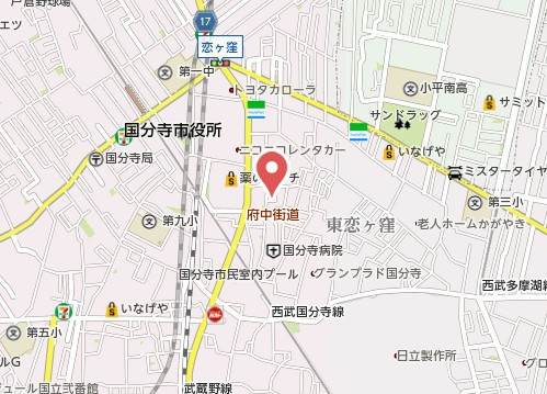 イマーブル89の地図