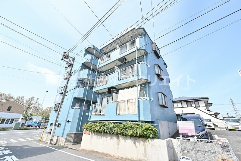 土方マンションの外観
