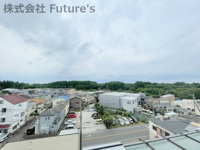 ドラゴンマンション金町弐番館の展望|物件の眺望は抜けており、解放感ございます。