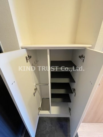 グランカリテ天神橋の収納|専用の収納スペースです