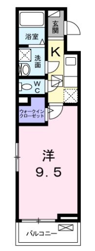 ソフィアフルールⅡの間取り