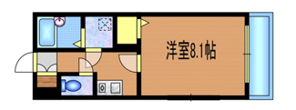 【間取り】 | ハイツけやき六番館 | ※反転タイプ