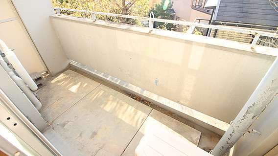 ビバアルファのバルコニー