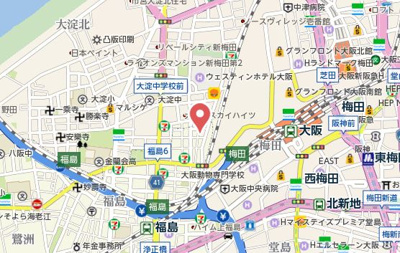 【地図】 | エスリード大阪STATION