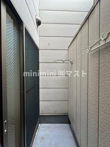 モールライフ九条のバルコニー