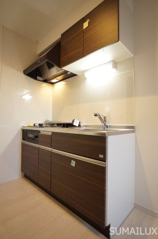 熊本市中央区坪井５丁目のアパートのキッチン