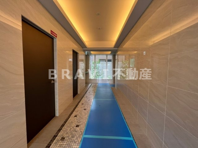 ボーベル玉造　BRAVI不動産のロビー|【ボーベル玉造】毎日通るロビーはこのようになっています