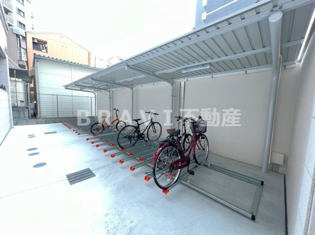 ボーベル玉造　BRAVI不動産のその他共用部分|【ボーベル玉造】駐輪場