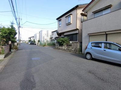 【前面道路含む現地写真】 | 古ケ崎４丁目土地