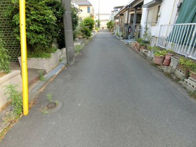 【前面道路含む現地写真】 | 古ケ崎４丁目土地