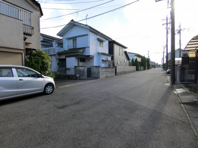 【前面道路含む現地写真】 | 古ケ崎４丁目土地