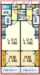 【間取り】 | サンクレシア戸畑駅前Ⅱ | ◆初期費用最安値コミット！「もっとお得に賃貸」を叶えます♪
◆見積もりのセカンドオピニオンも開催中♪検討中の物件もお気軽に相談下さい。
※既にお申込み済みの場合はご遠慮下さい。
