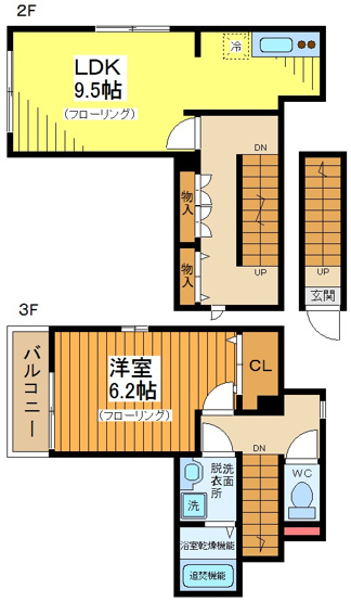 【間取り】 | ラフィネ三軒茶屋