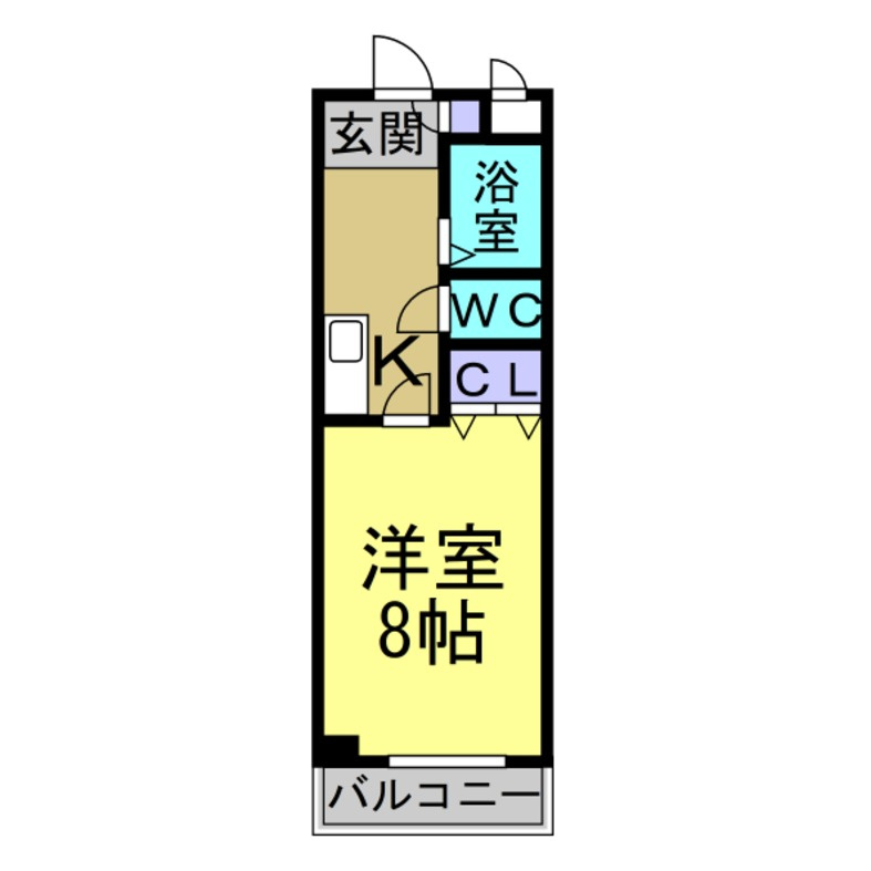 プラージュKの間取り