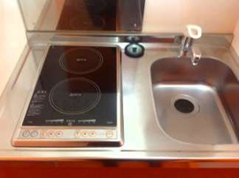 2口コンロ