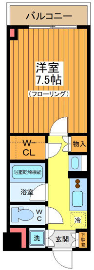 【間取り】 | ルーブル三軒茶屋参番館