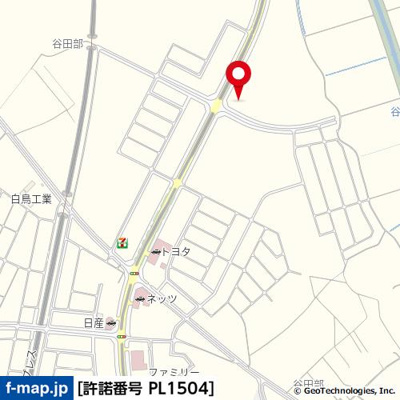 【地図】 | 陣場E27街区1画地貸地