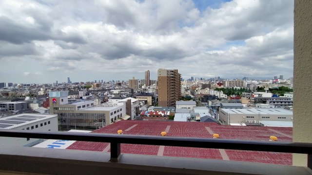 シャトー・サンパークスクエアの展望|上層階につき見晴らし良好♪