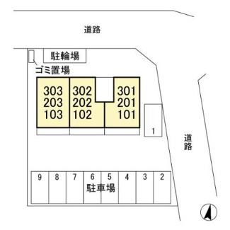 【区画図】 | ルナ・エスポワール